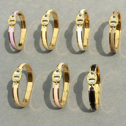 [Glow Muse]CLIC CHAINE GOLD BRACELET