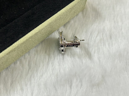 [Glow Muse]CLOVER PIETERSITE MEDIUM STUD EARRINGS