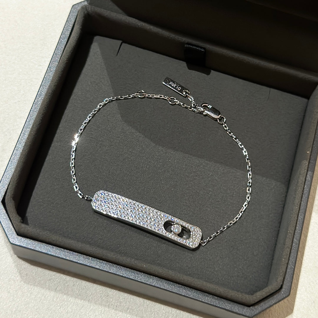 [Glow Muse]MOVE CLASSIQUE DIAMOND PAVED BRACELET