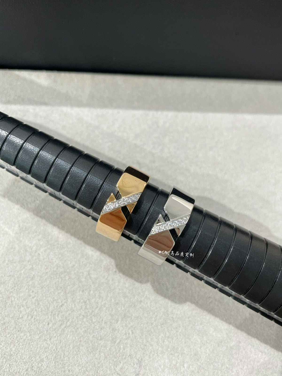 [Glow Muse]LIENS EVIDENCE DIAOMOND RING