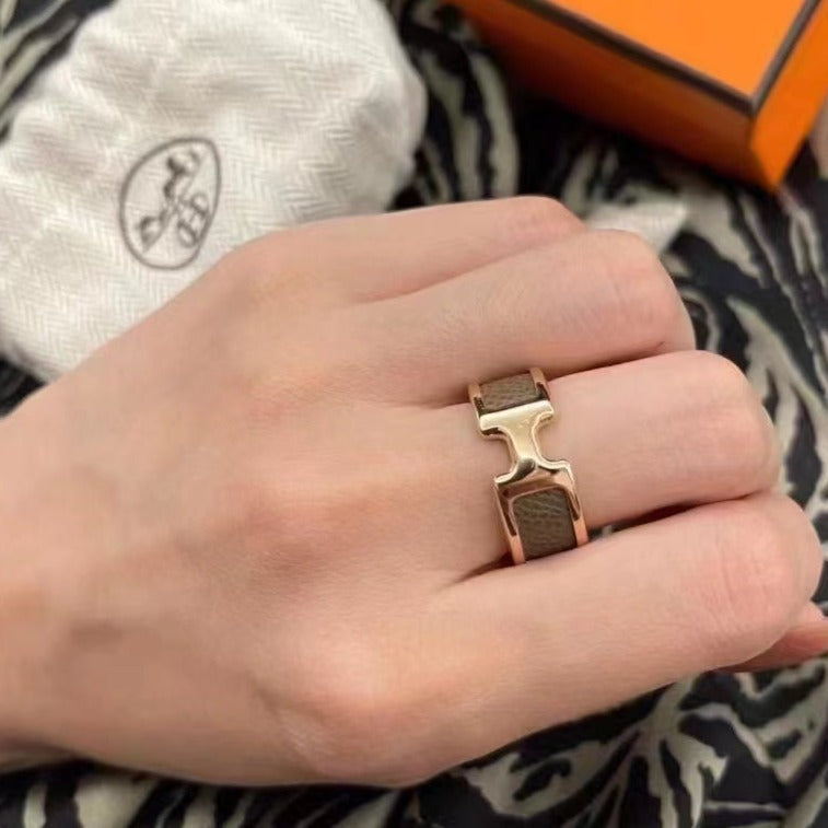 [Glow Muse]OLYMPE PINK GOLD RING