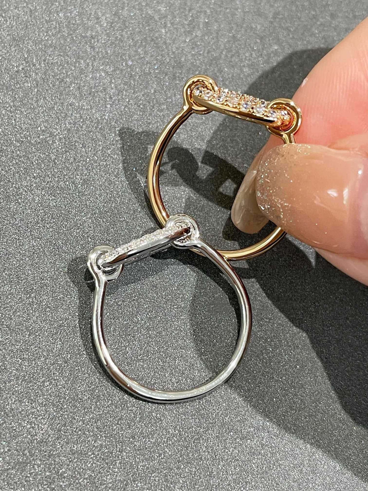 [Glow Muse]RONDE SMALL DIAMOND RING