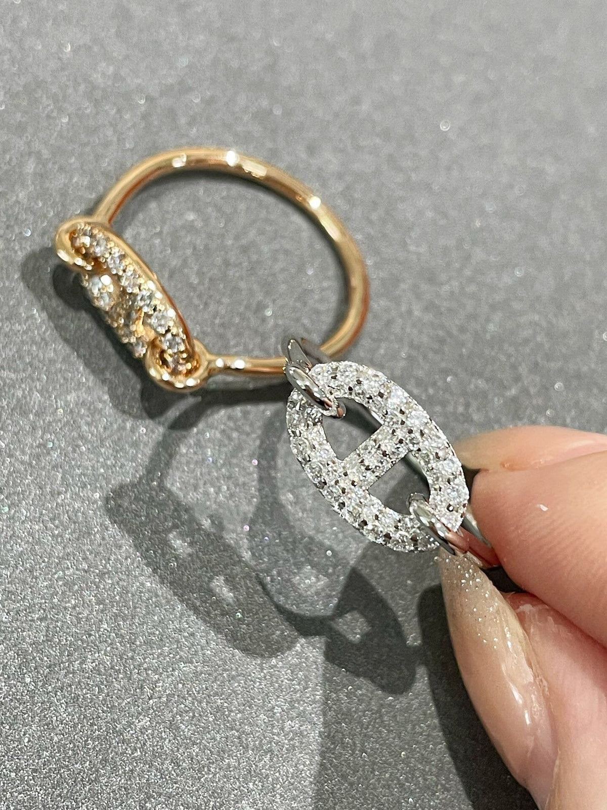 [Glow Muse]RONDE SMALL DIAMOND RING