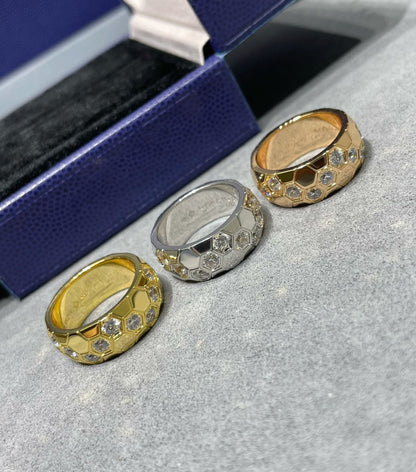 [Glow Muse]BEE LOVE DIAMOND LARGE RING
