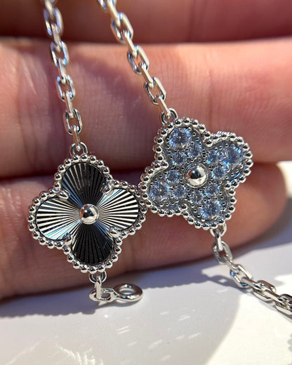 [Glow Muse] CLOVER 5 MOTIF LASER BRACELET COLLECTION