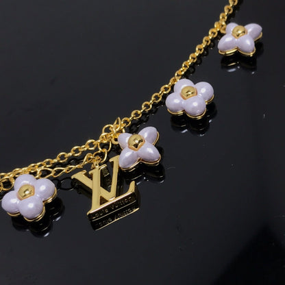 [Glow Muse]LOGO 6 MOTIF STAR AND SUN GOLD BRACELET