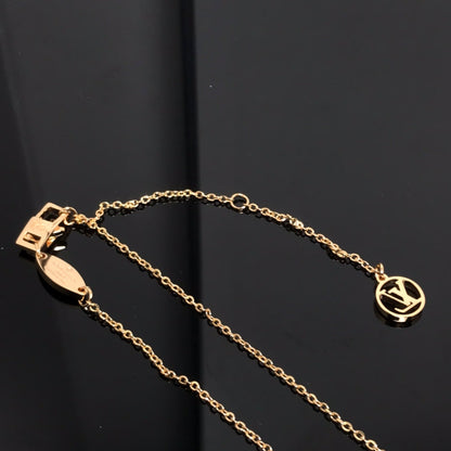 [Glow Muse]COLOR BLOSSOM PINK MOP SUN GOLD NECKLACE
