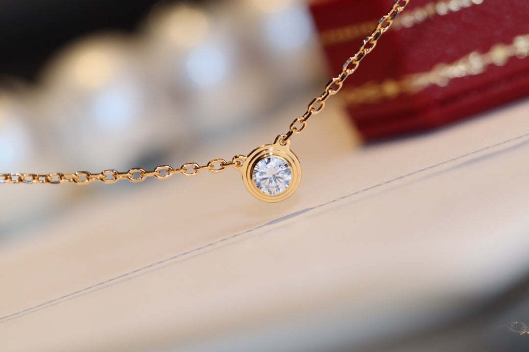 [Glow Muse]DAMOUR DIAMOND NECKLACE