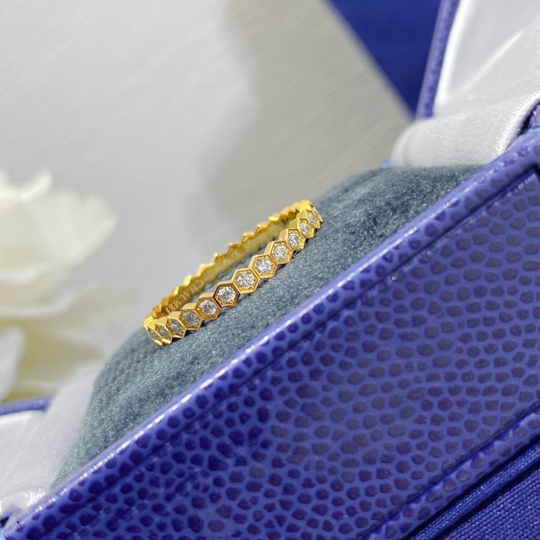 [Glow Muse]BEE LOVE DIAMOND PAVED SMALL RING