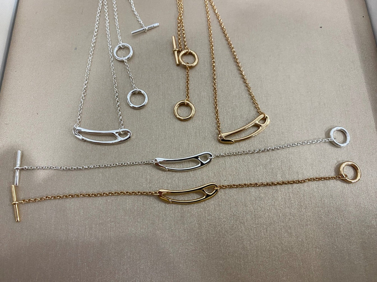 [Glow Muse]Brooch Necklace