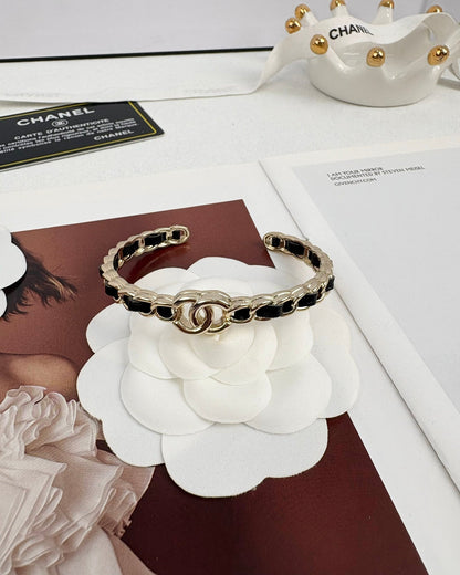 [Glow Muse]Double C Open Bangle