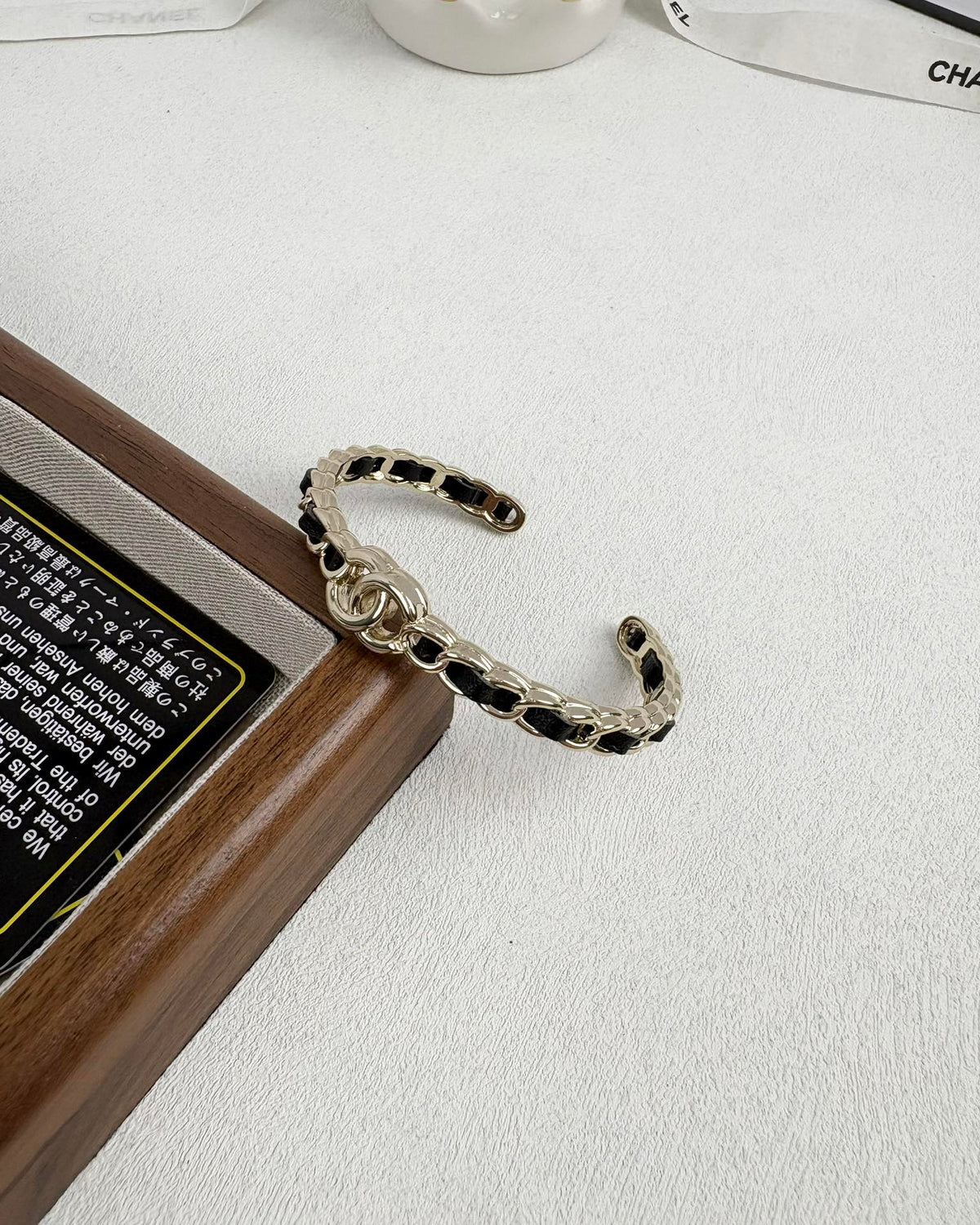 [Glow Muse]Double C Open Bangle