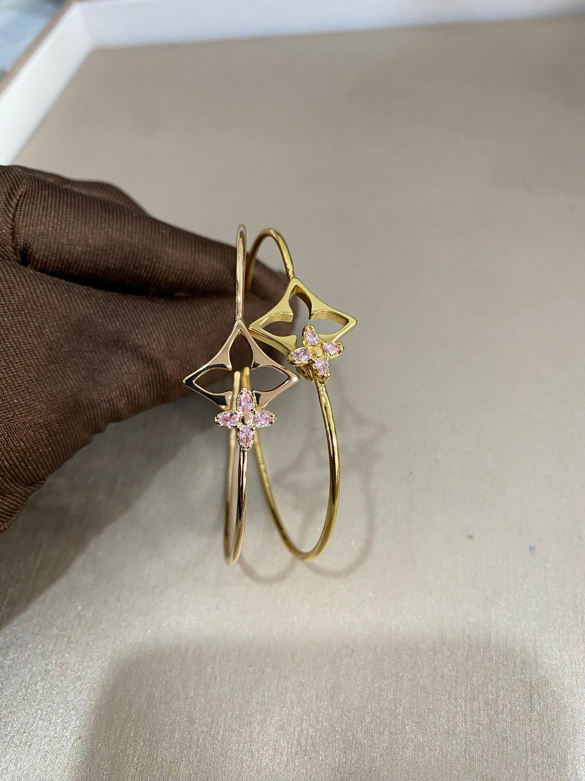 [Glow Muse]Pink Diamond Bracelet