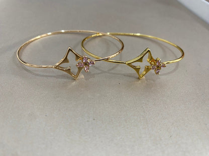 [Glow Muse]Pink Diamond Bracelet