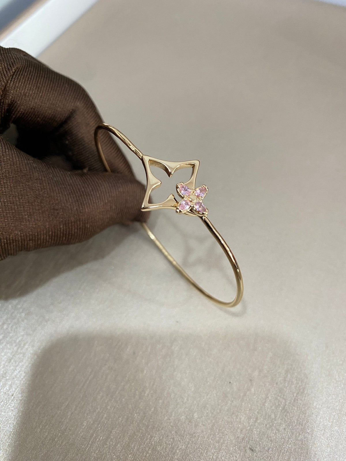 [Glow Muse]Pink Diamond Bracelet