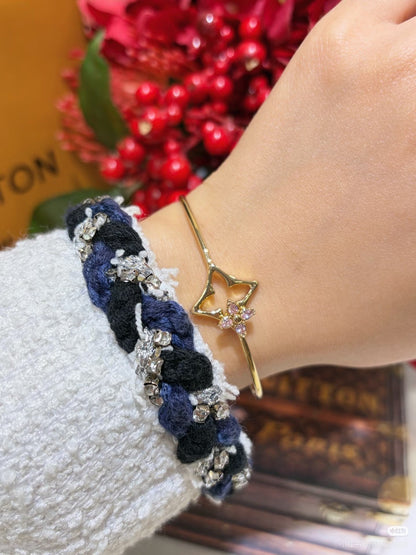 [Glow Muse]Pink Diamond Bracelet