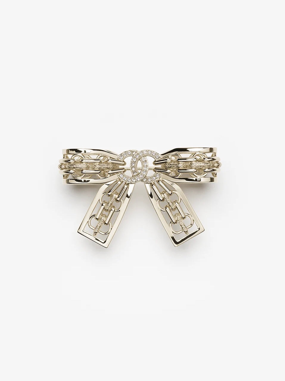 [Glow Muse]25K Hollow Bow Brooch