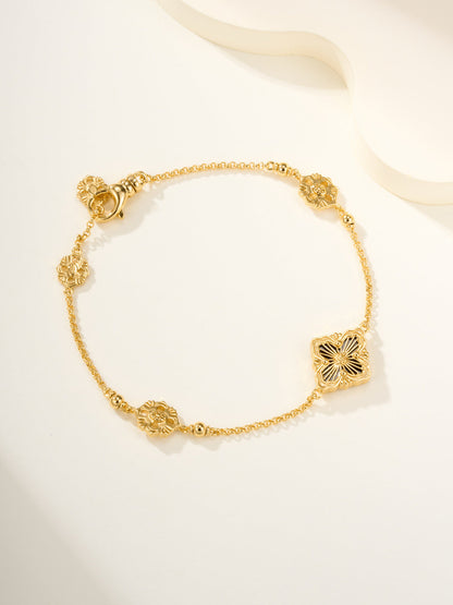 [⭐Glow Muse]B.C.L ENAMELED One-Flower Bracelet（Various Colors)