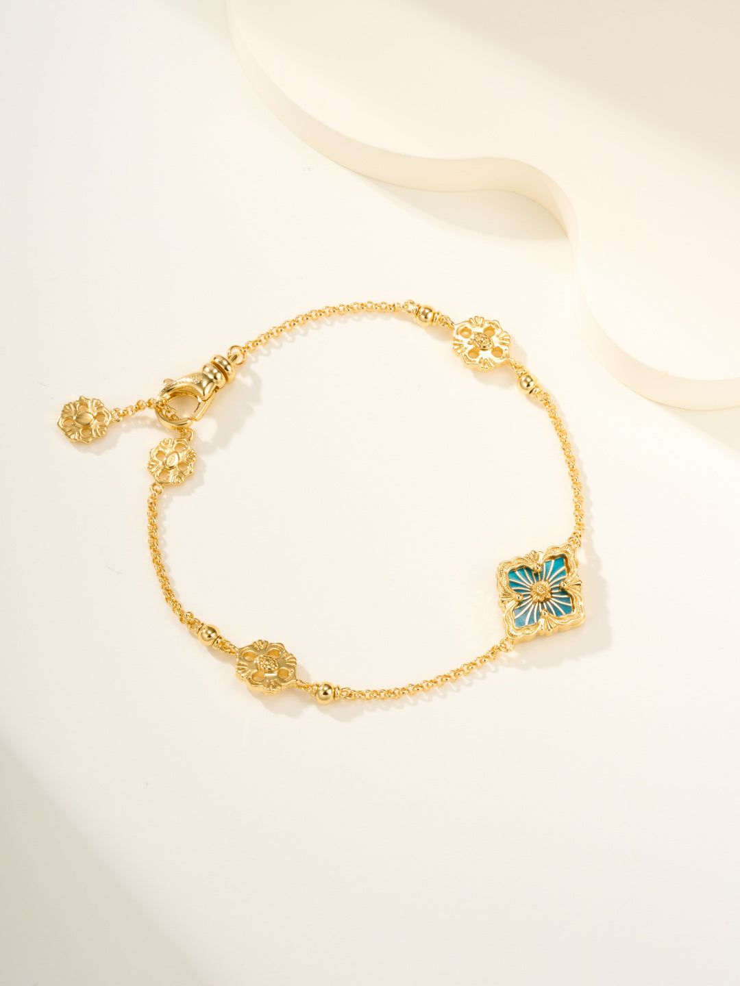 [⭐Glow Muse]B.C.L ENAMELED One-Flower Bracelet（Various Colors)