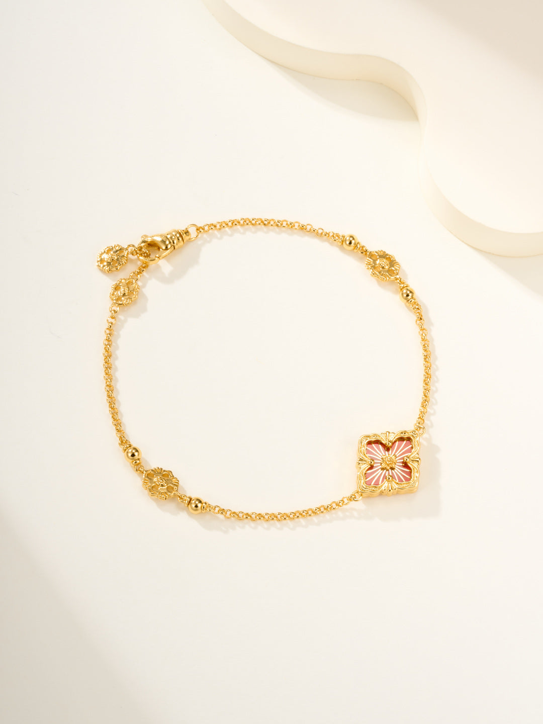 [⭐Glow Muse]B.C.L ENAMELED One-Flower Bracelet（Various Colors)