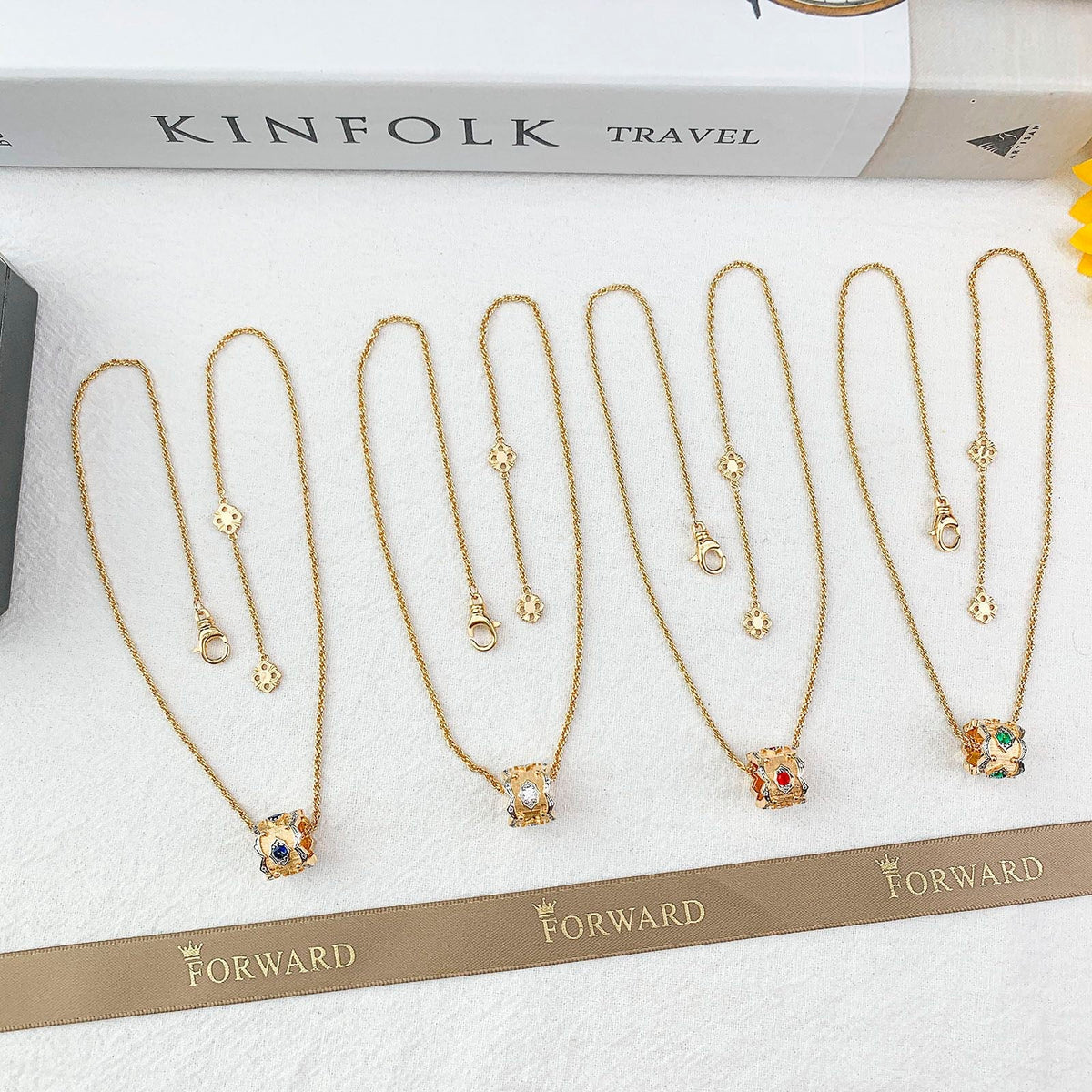 [⭐Glow Muse] B.C.L “Little Waist” Enamel  NECKLACE（Various colors