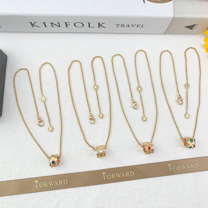 [⭐Glow Muse] B.C.L “Little Waist” Enamel  NECKLACE（Various colors