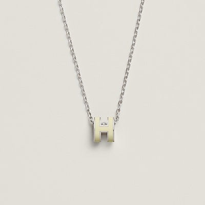 [Glow Muse]HM CLIC YELLOW ENAMEL GOLD NECKLACE