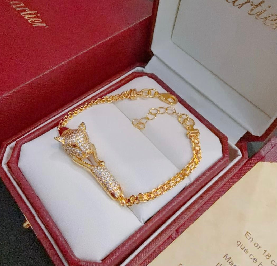 [Glow Muse Jewelry] PANTHERE  BRACELET DIAMONDS