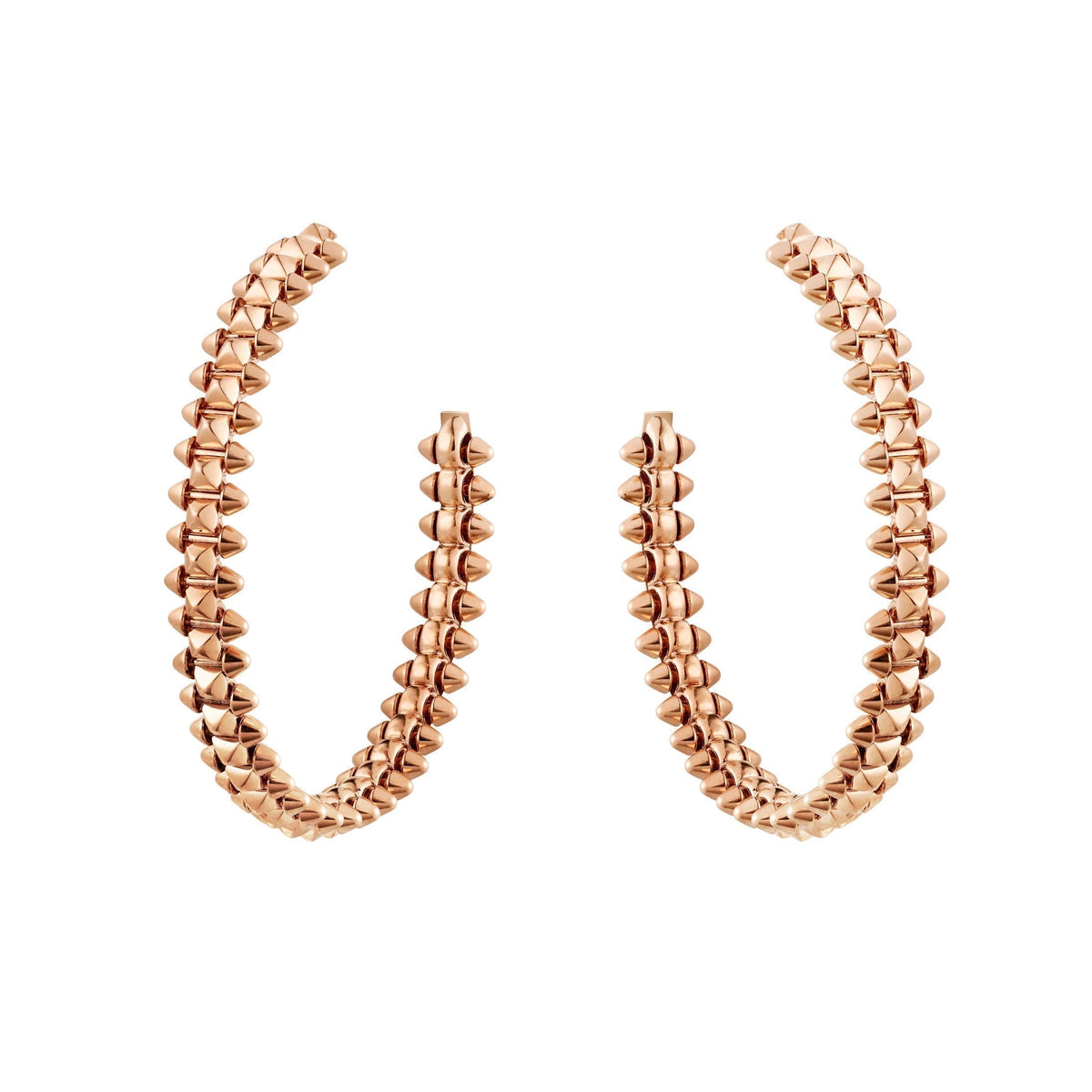 [Glow Muse]CLASH LARGE HOOP EARRINGS