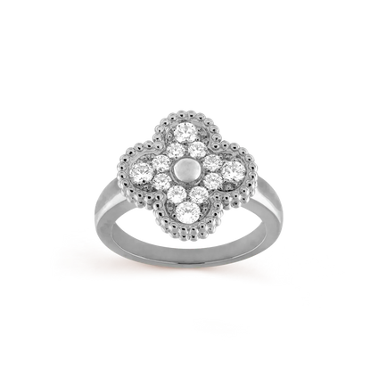[Glow Muse]CLOVER DIAMOND RING