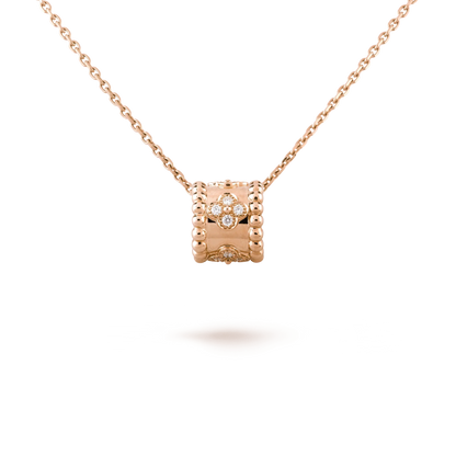[Glow Muse]PERLEE PEDANT NECKLACE GOLD / ROSE GOLD