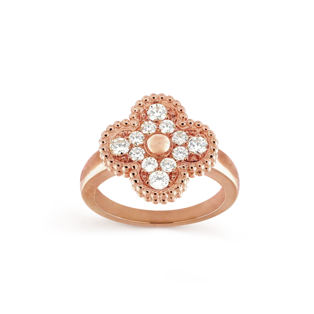 [Glow Muse]CLOVER DIAMOND RING