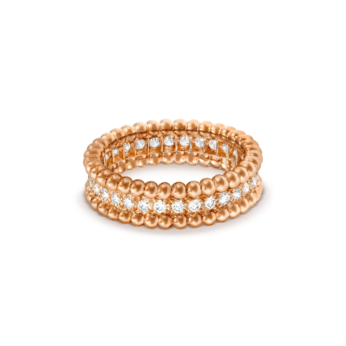 [Glow Muse]PERLEE DIAMOND ROSE GOLD RING