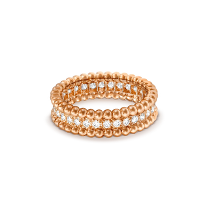 [Glow Muse]PERLEE DIAMOND ROSE GOLD RING