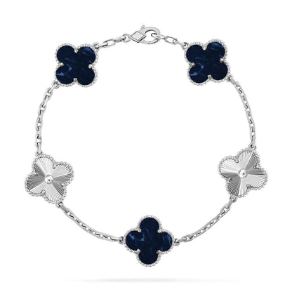 [⭐Glow Muse]CLOVER 5 MOTIF PIETERSITE BRACELET COLLECTION