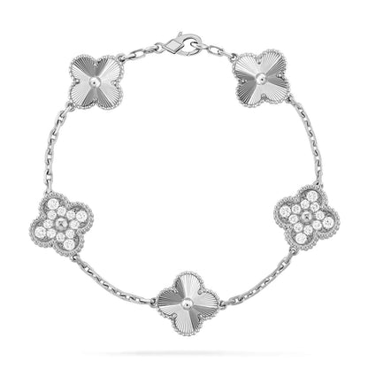 [Glow Muse] CLOVER 5 MOTIF LASER BRACELET COLLECTION