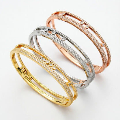 [Glow Muse]Move Romane pavé bangle