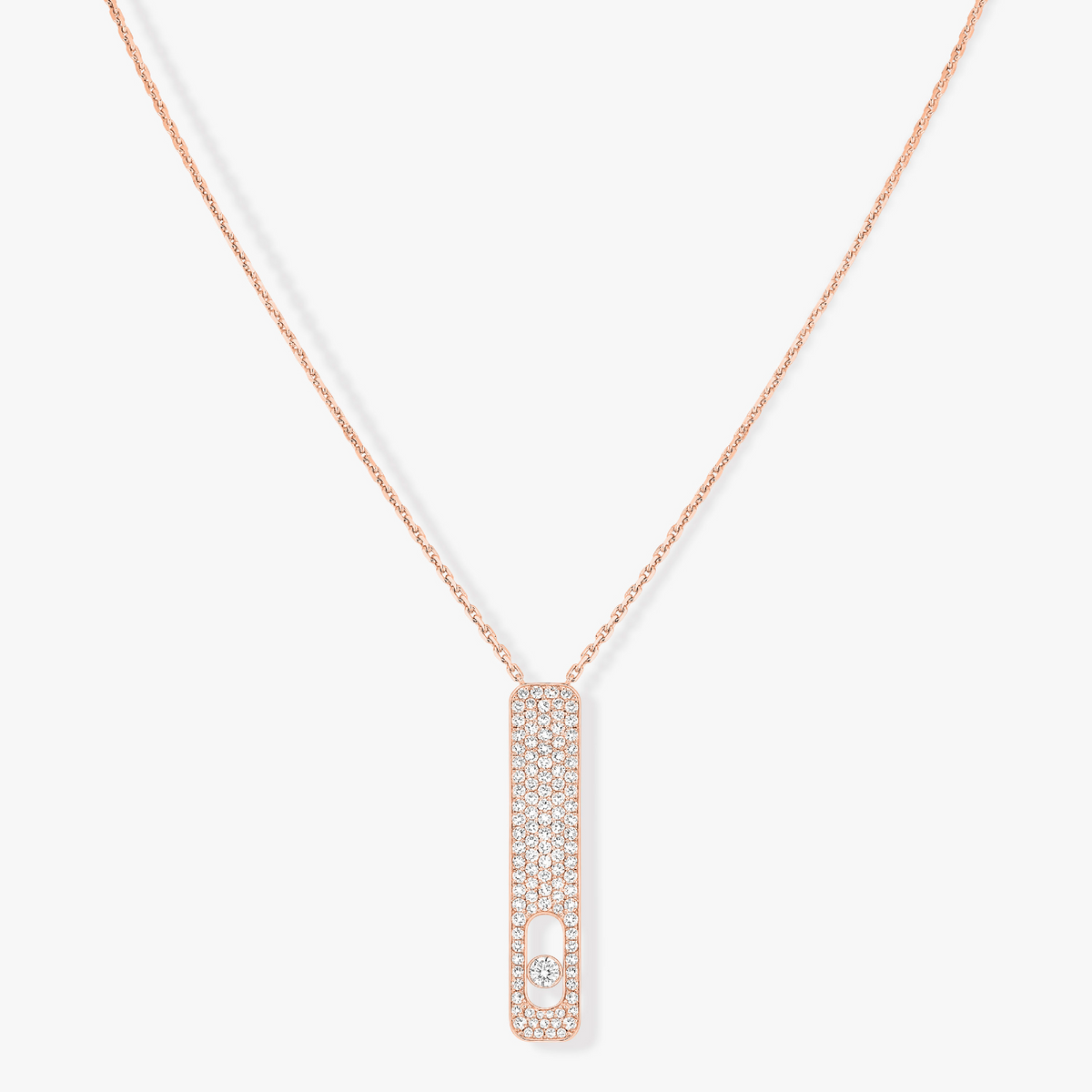[Glow Muse]MY FIRST DIAMOND PAVED NECKLACE
