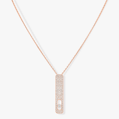 [Glow Muse]MY FIRST DIAMOND PAVED NECKLACE