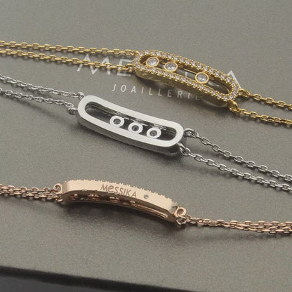 [Glow Muse] Move Classique pavé bracelet