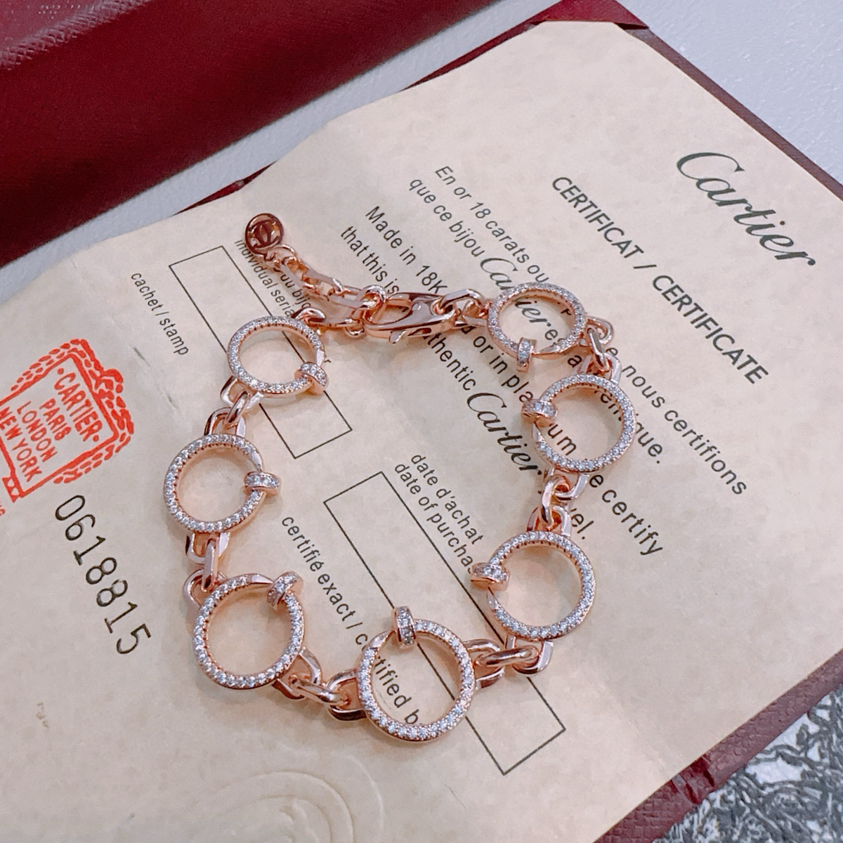 [Glow Muse Jewelry] LOVE&JUSTE BRACELET DIAMONDS