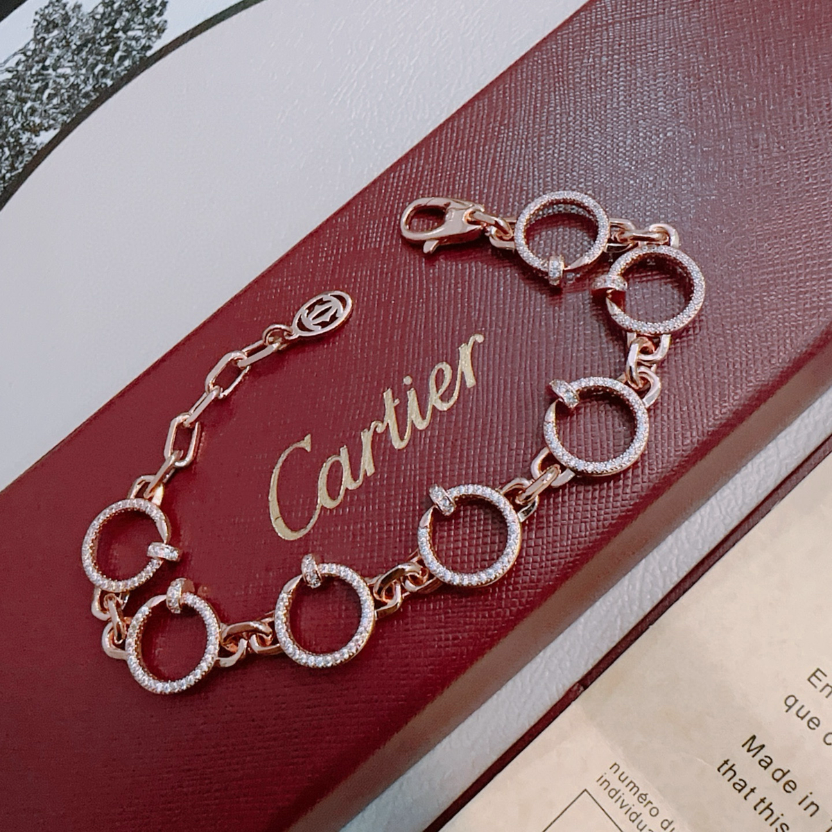 [Glow Muse Jewelry] LOVE&JUSTE BRACELET DIAMONDS