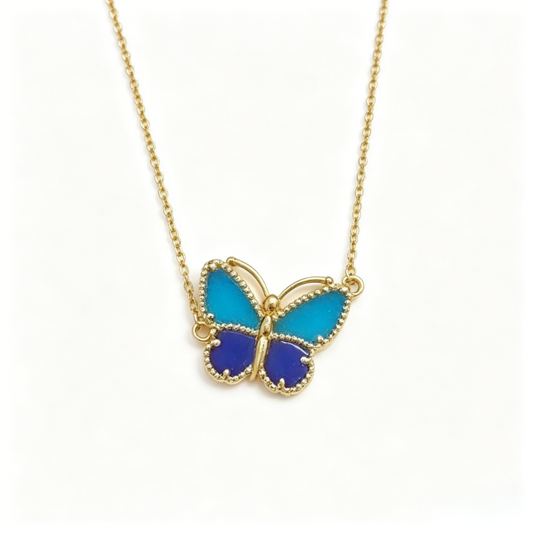 [Glow Muse] 2026 NEW LUCKY BUTTERFLY 1 MOTIFS NECKLACE