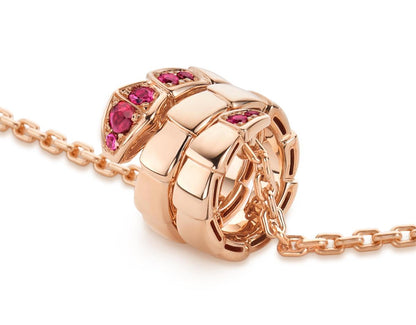 [Glow Muse]SERPENTI PEDANT NECKLACE