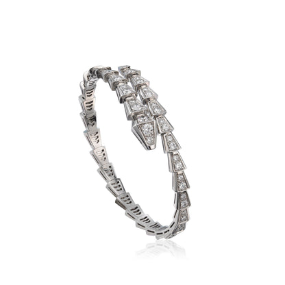[Glow Muse]SERPENTI BRACELET 6MM SILVER DIAMOND