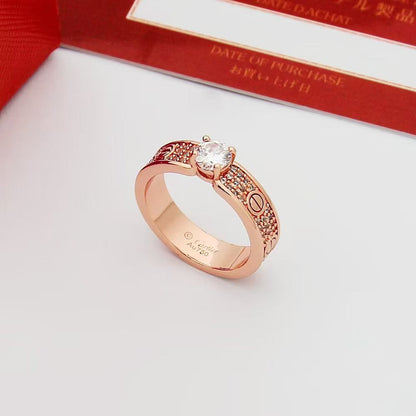 [Glow Muse]Starry Sky Diamond Ring