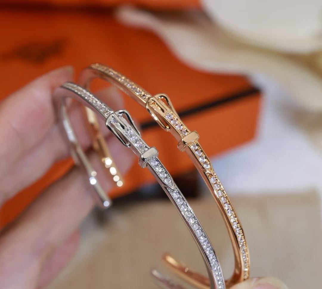 [Glow Muse]DIAMOND-ENCRUSTED BRACELET THREE COLORS