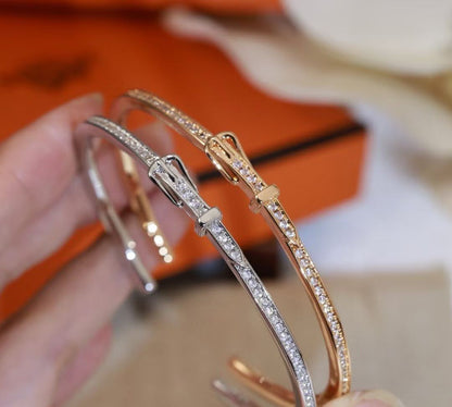 [Glow Muse]DIAMOND-ENCRUSTED BRACELET THREE COLORS