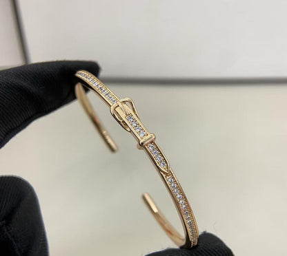 [Glow Muse]DIAMOND-ENCRUSTED BRACELET THREE COLORS