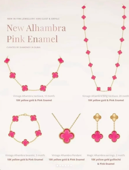[⭐Glow Muse]26 NEW PINK BUBBLE ENAMEL SET